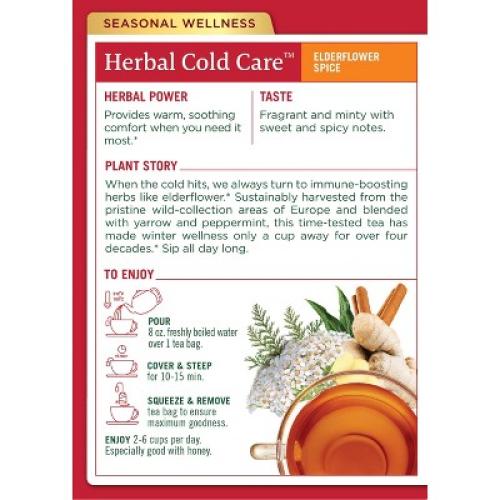 Traditional Medicinals Gypsy Cold Care Organic Tea - 32ct