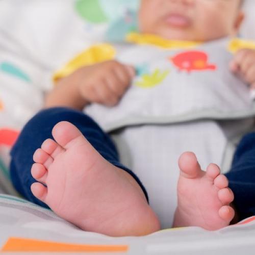 Bright Starts Playful Paradise Portable Baby Swing