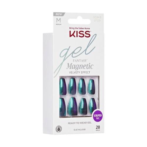 KISS Products Gel Fantasy Magnetic Fake Nails - Chameleon - 31ct