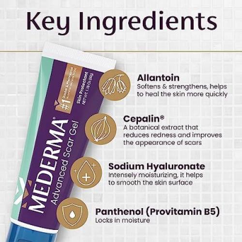 1.76oz Mederma Advanced Scar Gel 1.76 Oz