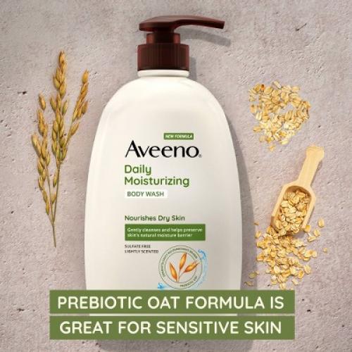 Aveeno Daily Moisturizing Body Wash with Soothing Oat - 33 fl oz
