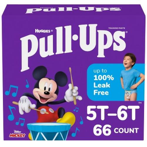 Pull-Ups Boys' Learning Designs Training Pants Econ  Pack - Size 5T-6T - 66ct