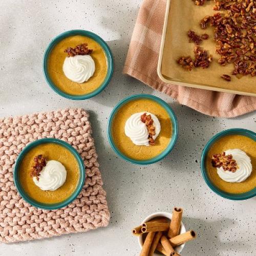 4pc Stoneware Ramekin Set Dark Green - Figmint™