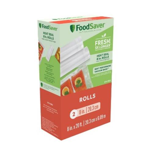 FoodSaver 2pk 8 x 20' Vacuum Seal Rolls