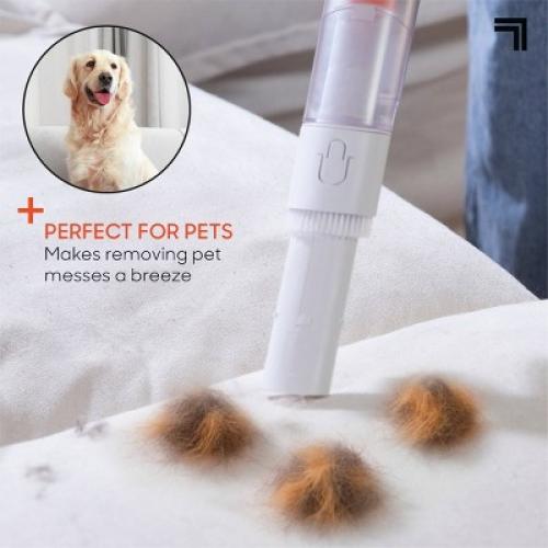 Sharper Image Combo Clean Go 01 Cordless Wet and Dry Handheld Vacuum White❗MAY HAVE MISSING PIECES/NEEDS CLEANING❗