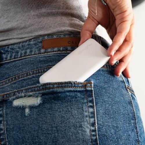 myCharge 5000mAh Power & Go Power Bank - White