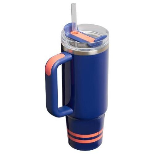 Stanley 30 oz Stainless Steel H2.0 FlowState Quencher Tumbler Regal Blue Shimmer