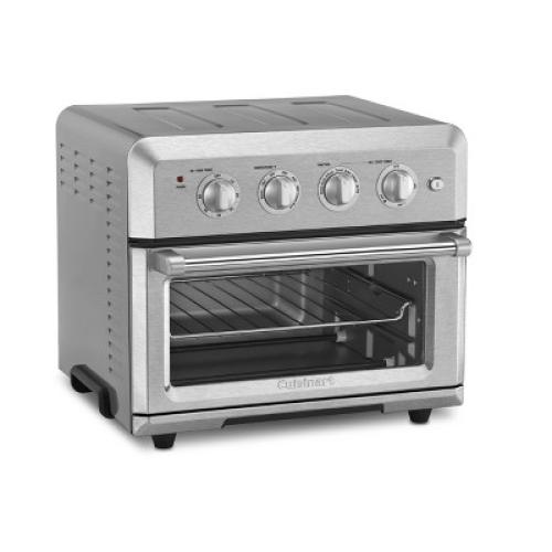 Cuisinart Air Fryer Toaster Oven Stainless Steel CTOA-122: 1800W, Convection Bake, Broiler, Cool Touch
