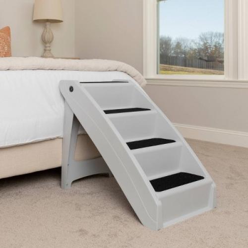 PetSafe CozyUp Folding Pet Steps - Gray