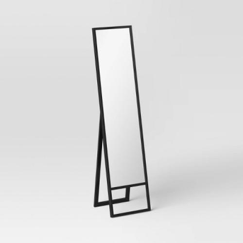 14x58 Easel Mirror Black - Room Essentials™
