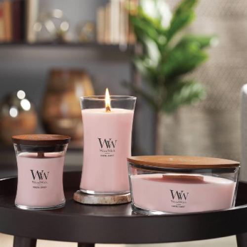 WoodWick 16oz Glass Coastal Sunset Ellipse Jar Candle