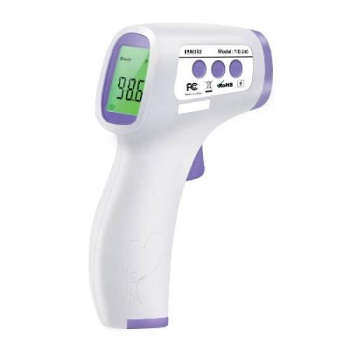 HoMedics No Contact Infrared Digital Thermometer for Body, Food, Liquid, and Room