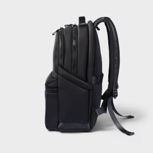 Faux Neoprene; Backpack Black - All In Motion