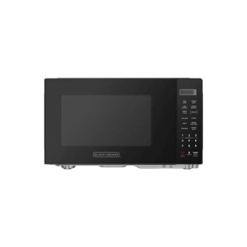 BLACK DECKER 0.9 cu ft Microwave Black
