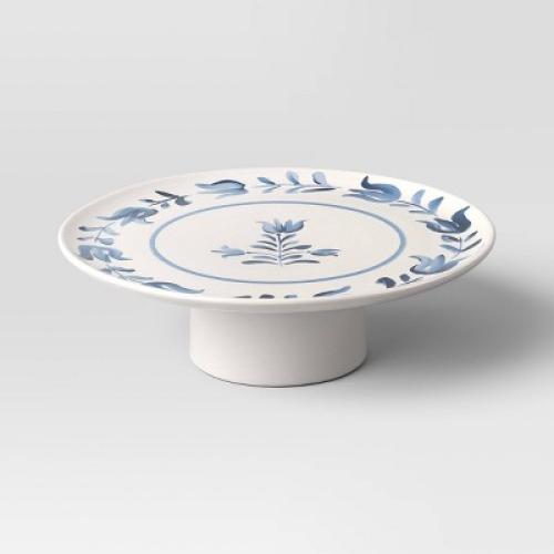 Cake Stand Blue Floral - Threshold™