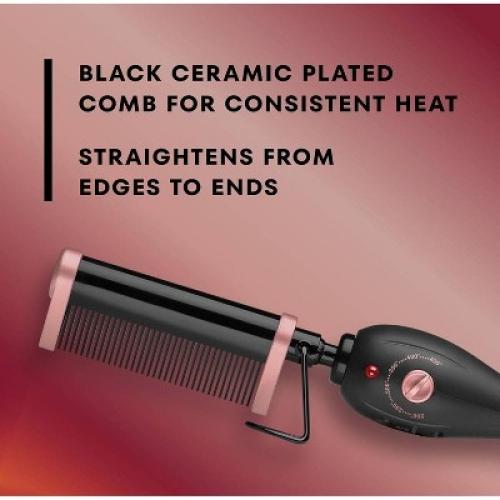Gold N Hot Pressing and Styling Heated Straightening Brush