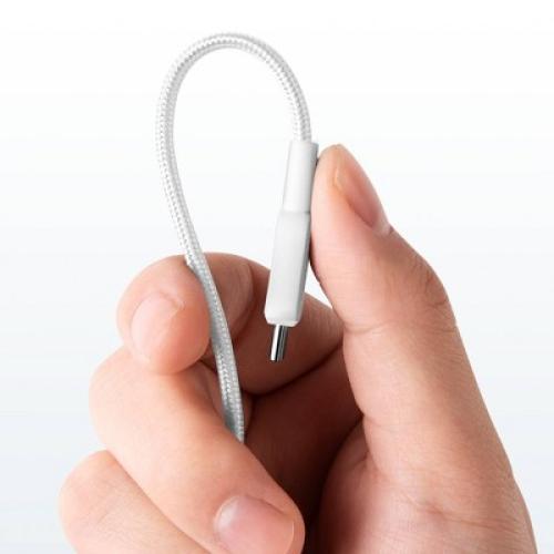 Anker 6' 60W Braided USB-C to USB-C Max Fast Charging Cable - White