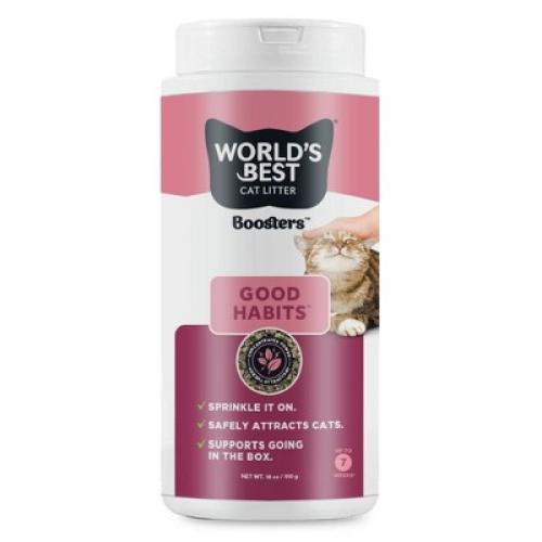 World's Best Good Habits Boosters Cat Litter Additives - 18oz