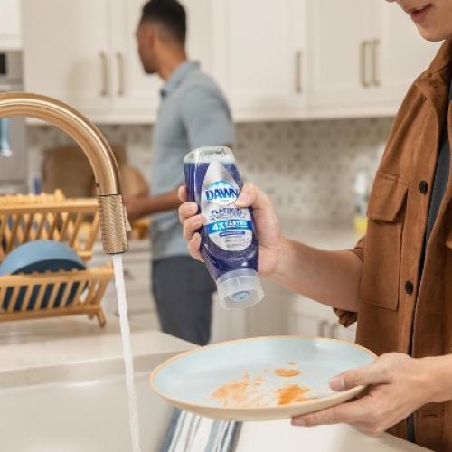 2 Pack Dawn Platinum Ez Squeeze Dishwashing Liquid - Wild Jasmine - 24.3 fl oz