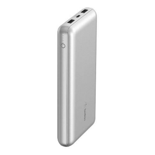 Belkin 20000mAh Power Bank 15W USB-A   USB-C - Silver