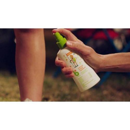 Babyganics 6oz Natural DEET Free Insect Repellent: Pump Spray, Skin Safe, Repels Gnats & Biting Flies 2 pack