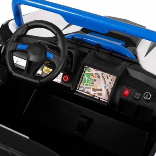 Hyper HPR900 UTV 12 Volt Battery Powered UTV for Kids' - Black/Blue