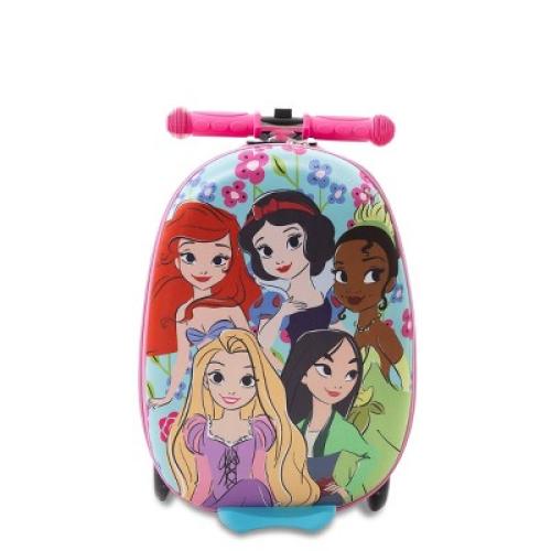 Disney Princess Scooter Carry-On Suitcase - Pink