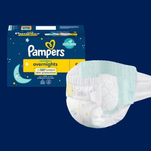 Pampers Swaddlers Overnight 66  Diapers - size 3