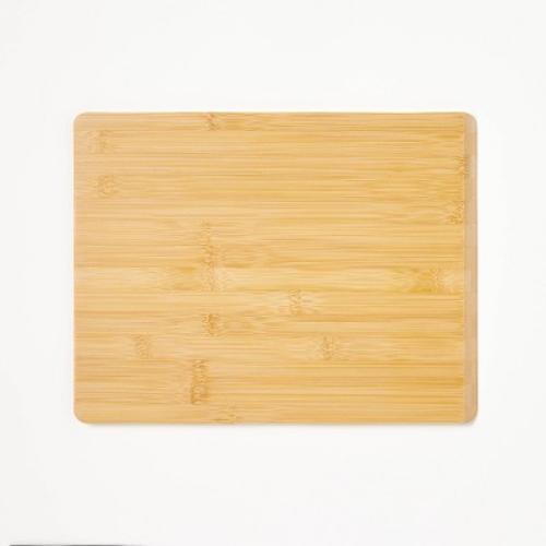 10x13 Reversible Bamboo Cutting Board Natural - Figmint™