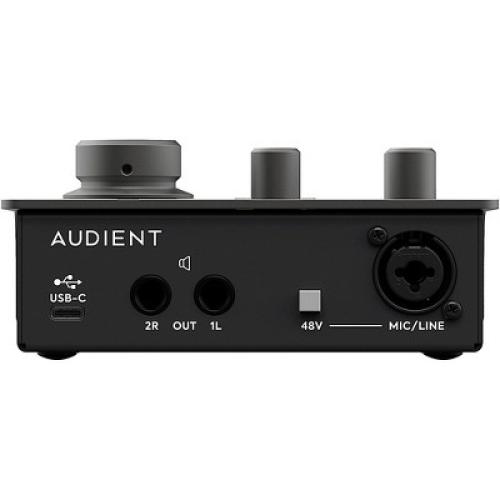 Black Audient iD4 MKII Desktop 2x2 USB Type-C Audio Interface