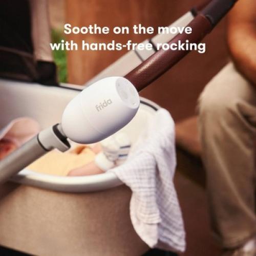 Frida Baby Hands Free Rocker, Vibrating Baby Rocker, Baby Rocker and Baby Bouncer Alternative, Rechargeable
