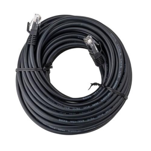 Cat 6 Ethernet Cable - dealworth Black: 1.25 Gbps RJ-45 Male-to-Male
