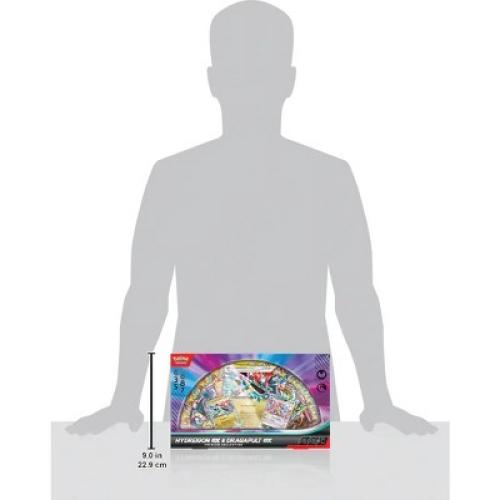 Pokemon TCG: Hydreigon ex & Dragapult ex Premium Collection - 10 Packs, Promo Cards