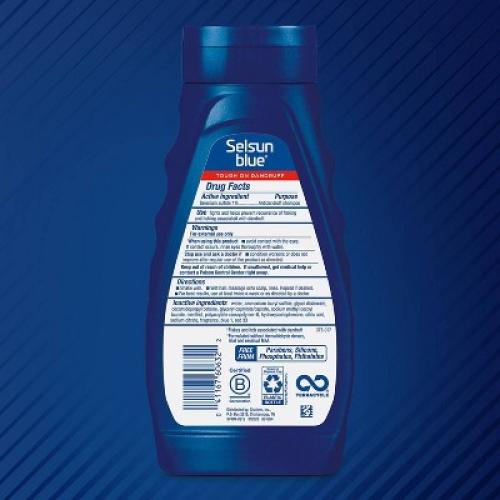 Selsun Blue Medicated with Menthol Dandruff Shampoo - 11 fl oz