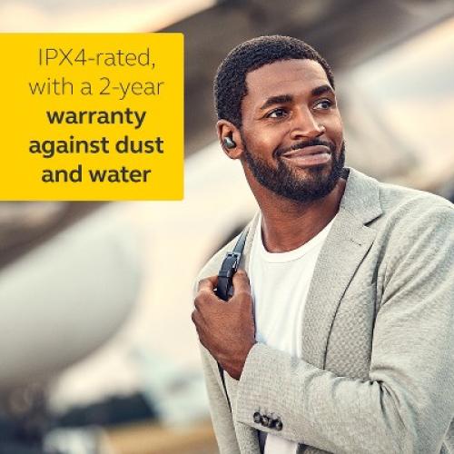 Jabra Elite 85t True Wireless Bluetooth Noise Cancelling Earbuds, Titanium Black