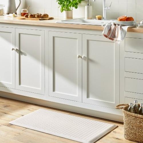 Elite Thick Comfort Mat Elite Cream - Figmint Stain-Resistant Kitchen Floor Mat, Indoor Use