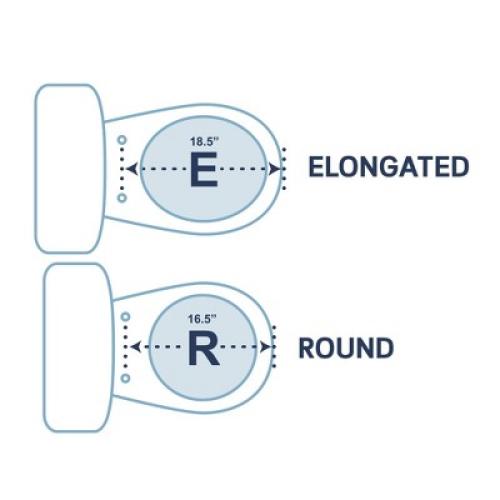 LUXE Bidet Toilet Seat Elongated