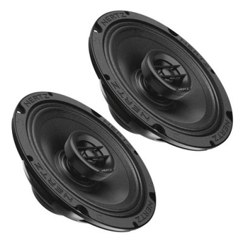 Black Hertz SPL Show Series SX-165-NEO 6.5 Two-Way SPL Coaxial Speakers with Neo Magnets and UV/Waterproofing