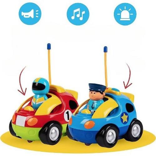 Multicolor PRETEX Cartoon Remote Control Car, Multicolored