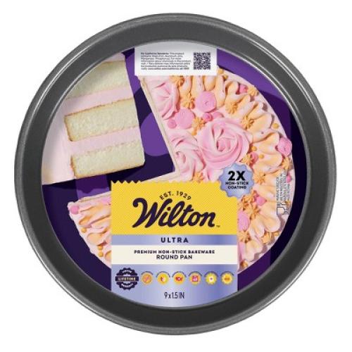 Wilton 9 Nonstick Ultra Bake Professional Round Cake Pan