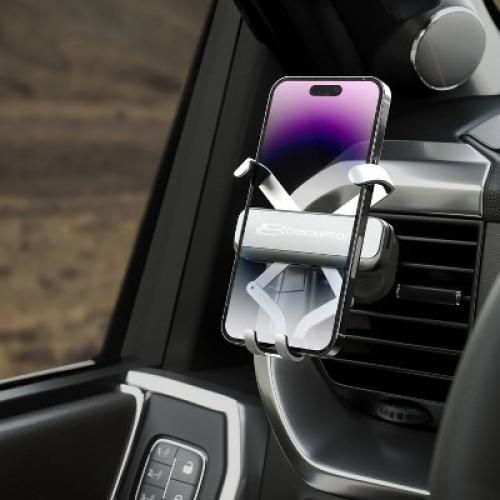 Bracketron AutoGrip Universal Car Vent Mount - Black: Plastic Adjustable Holder