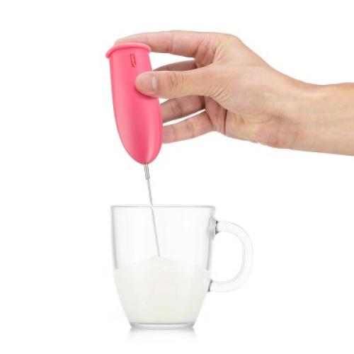 Color pink Bodum Schiuma Milk Frother Pink