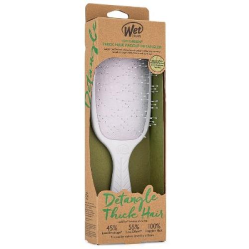 Wet Brush Go Green Paddle Hair Brush for Thick Hair - Icy Blue