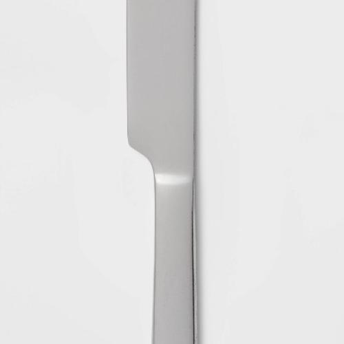30pc Squared Straight Flatware Set with Caddy - Room Essentials™