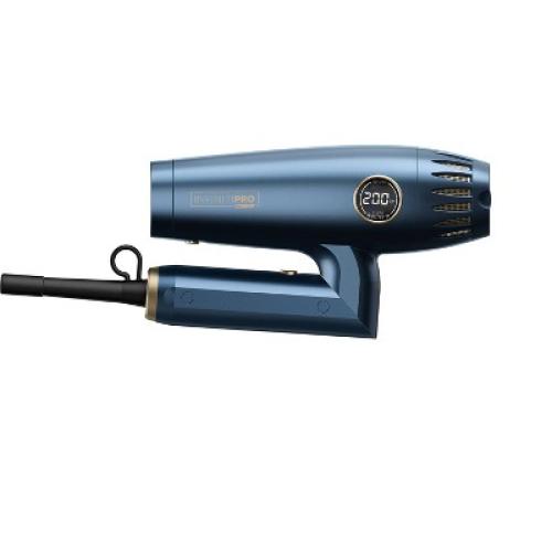 InfinitiPRO by Conair DigitilAIRE Folding Handle Hair Dryer - Blue - 1875 Watts