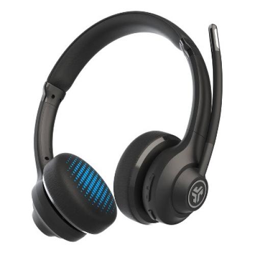 JLab GO Work Wireless & Wired On-Ear Headset - Black