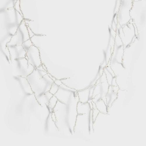 200ct Incandescent Heavy Duty Christmas Indoor Outdoor Icicle String Lights Clear with White Wire - Wondershop™