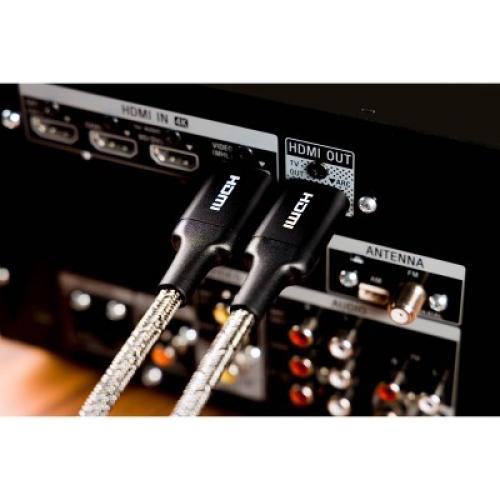 Philips 4' Elite Premium High-Speed HDMI Cable with Ethernet,  4K@60Hz - Braided