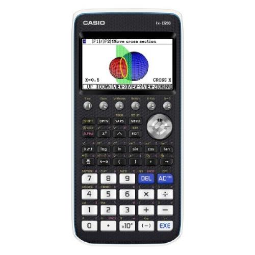 Casio High-Resolution 3D Color Graphing Calculator - Black (FX-CG50)