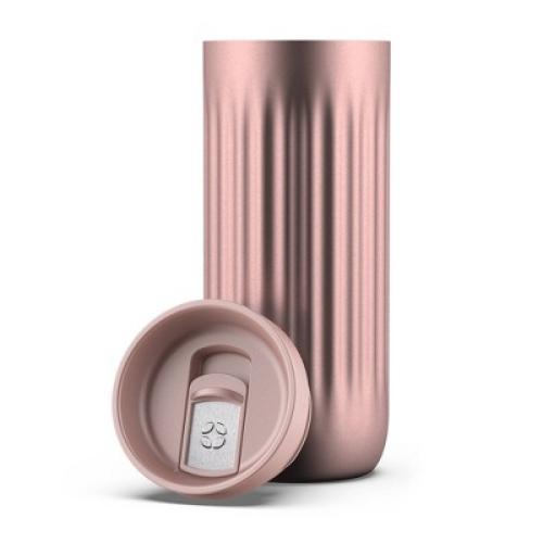 Ello 16oz Stainless Steel Travel Mug Rosegold